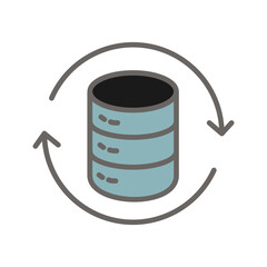 Data Loss Prevention Vector Icon