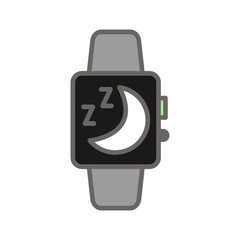 Sleep Tracker Vector Icon
