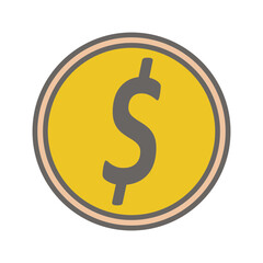 Dollar Sign Vector Icon