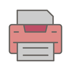 Printer Vector Icon