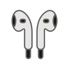 Earbuds Vector Icon
