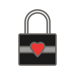 Padlock Vector Icon