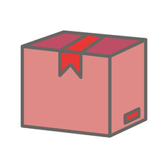 Shipping Box Vector Icon