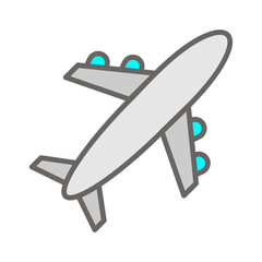 Plane Vector Icon