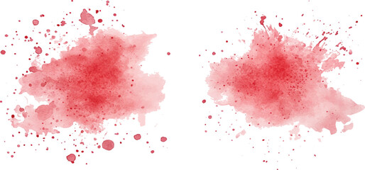 Abstract red watercolor splash on white background.
Vector red watercolor brush strokes isolated on a white background. Red paint splashes on white, red ink splashes, abstract red watercolor splash