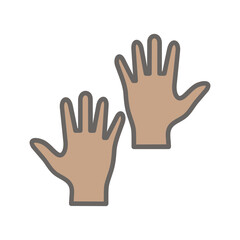 Gloves Vector Icon