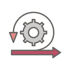 Agile Analytics Vector Icon