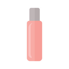 Skincare bottle clip art, cosmetic product container vector illustration
