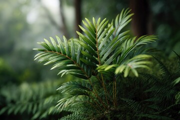 Fern in Forest