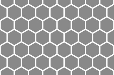seamless pattern: black and white honeycombs texture