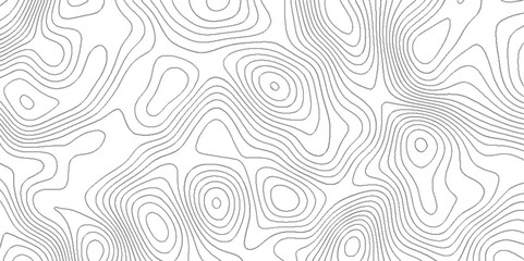 topographic contour lines grid map seamless pattern,  white and gray luxury grid topography map, abstract geographic mountain relief diagram line wave carve design.