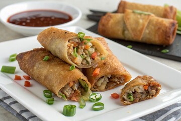 Filipino Fried Spring Rolls