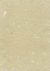 Beige Recycled Handmade Paper Texture – Natural Fiber Background for Crafts and Design