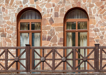 A seagull bird in flight over water