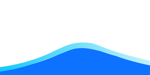 Blue wave vector abstract background