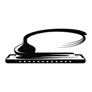 Harmonica clip art preview