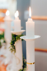 Communion Candle for First Holy Communion Ceremony