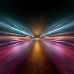 Abstract Light Rays Effect Image