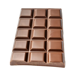 Fototapeta premium A tempting bar of chocolate, perfect for indulging or sharing