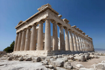 Obraz premium Parthenon: A Testament to Ancient Greek Civilization