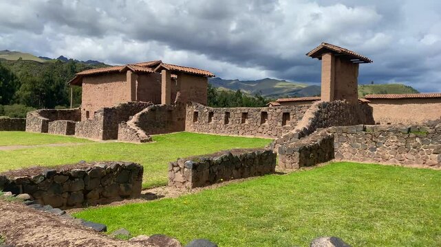 Raqchi is an Inca archaeological site in Peru located in the Cusco Region