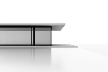 Modern minimalist house exterior