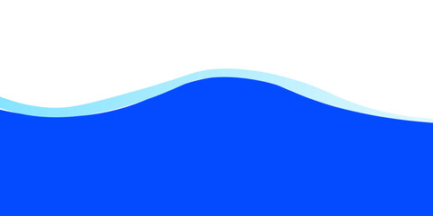 Blue wave vector abstract background