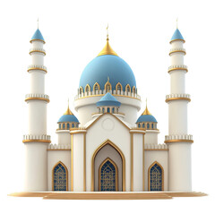 Obraz premium An Architectural Beauty: The Mosque