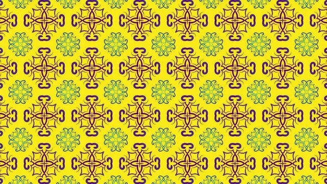 yellow abstract pattern background animation dynamic motion