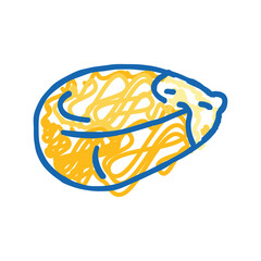 grain corn icon doodle illustration