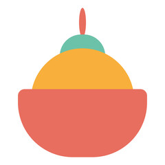 Abstract Shape Colorful Illustration Set 