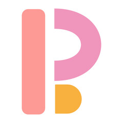 Abstract Shape Colorful Illustration Set 