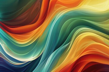 Obraz premium Abstract colorful waves in red, purple, and blue on a white background. Background image of digital wave with vibrant color with dark background. Fluid design for backgrounds and print. AIG51.