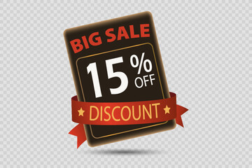 Big sale sticker, sale sticker.