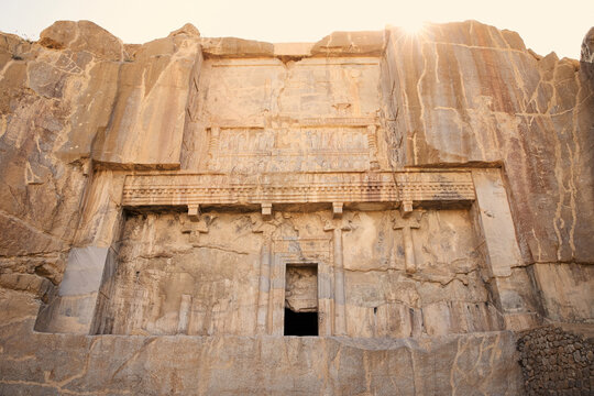 Ancient tomb in Persepolis, Iran