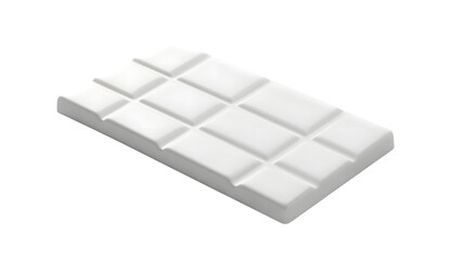 White Blank Candy Bar Wrapper for Branding, Packaging Mockup