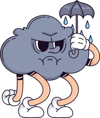 Rainy Weather Mascot