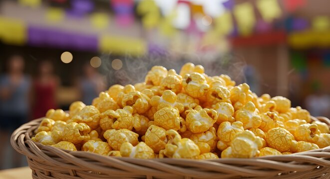 popcorn in a brazillian junine party