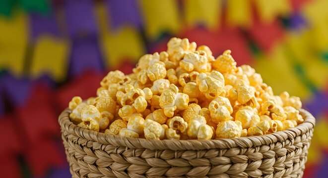 popcorn in a brazillian junine party