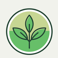 design art logo illustration vector mascot plant