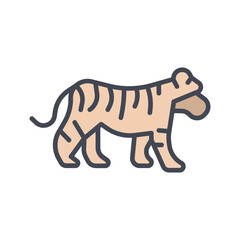 Tiger Vector Icon