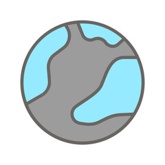 Earth Vector Icon
