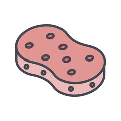 Sponge Vector Icon
