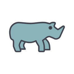 Rhino Vector Icon