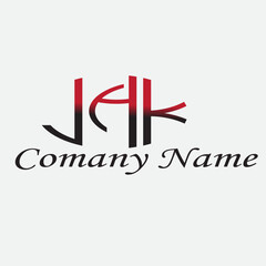 JAK  Shape Insight Letter Logo Design © NuovaPixel