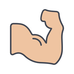 Muscle Vector Icon