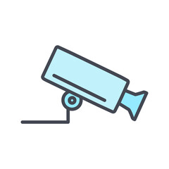 Security Camera Vector Icon