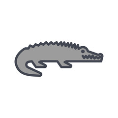 Crocodile Vector Icon