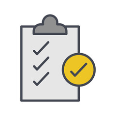 Cleaning Checklist Vector Icon