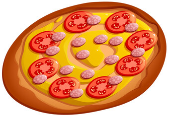 Pizza Top View